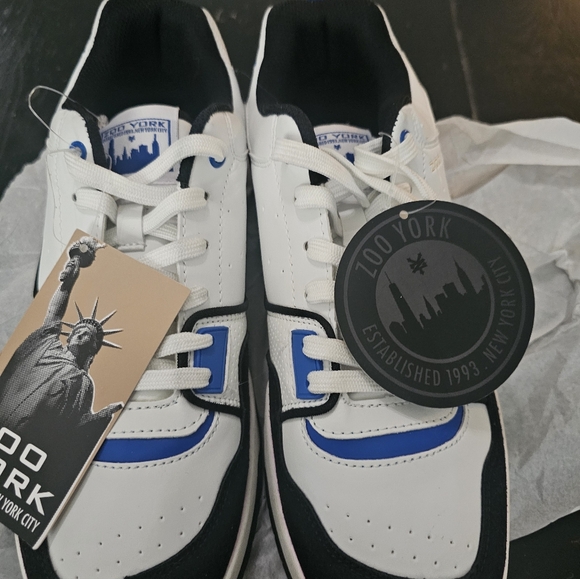 Zoo York Men's White and Blue Sneakers 11 - Picture 1 of 9